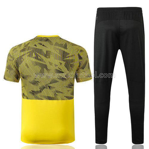 camiseta borussia dortmund polo 2019-20 amarillo